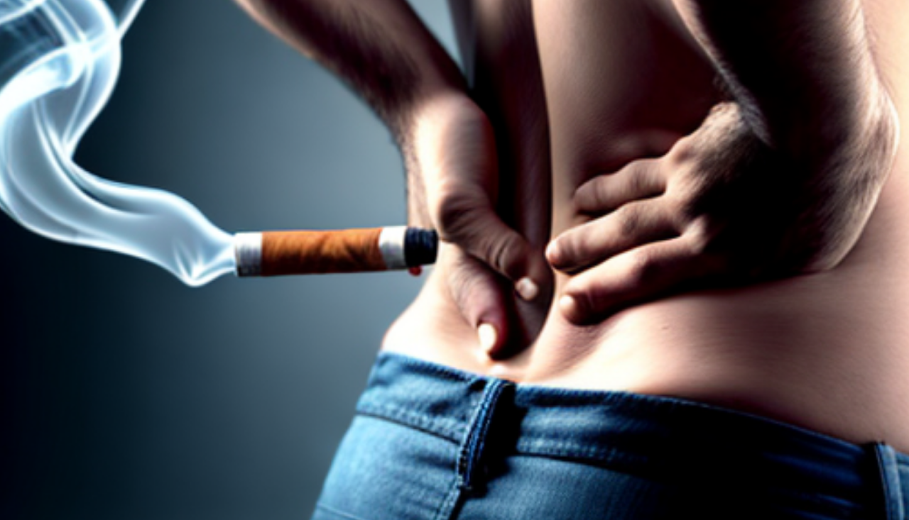 Nicotina poate amplifica durerile de spate