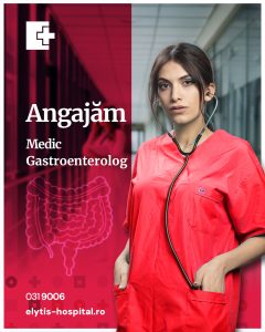 Angajare medic gastroenterolog - Spitale si Policlinici Elytis